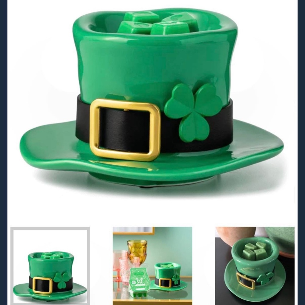 Scentsy Green Leprechaun Hat Warmer